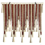 Декор настенный в Эко стиле с кисточками wall panel Thread brushes варинант исполнения - 2 | Loft Concept в Перми