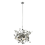 Подвесной светильник с металлическими круглыми элементами Terzani Argent варинант исполнения - 3 | Loft Concept в Перми