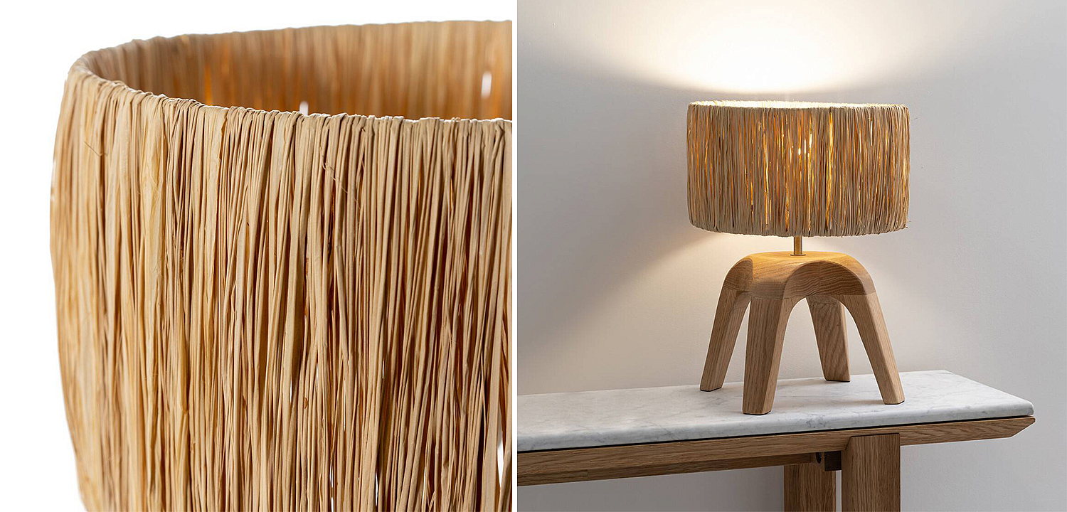 Настольная лампа Sander Wicker 4 legs Настольная лампа Sander Wicker 4 legs - Loft-Concept в Перми