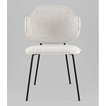 Стул Bellamy букле светло-серый варинант исполнения - 4 | Loft Concept в Перми