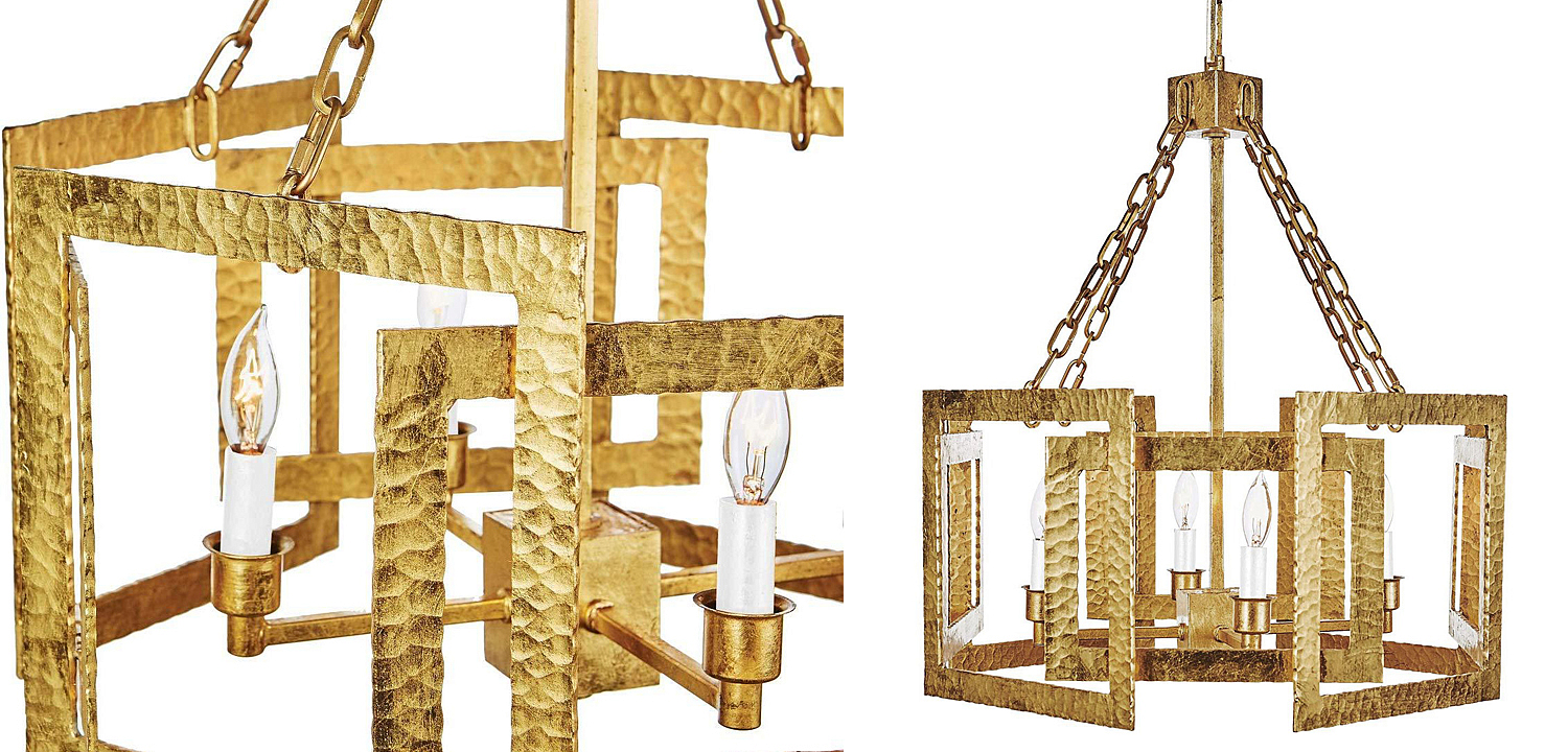 Люстра Textured Cage Pendant Lamp Gold Chandelier Люстра Textured Cage Pendant Lamp Gold Chandelier - Loft-Concept в Перми