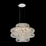 Люстра круглая с россыпью хрусталя Perfection of Diamonds варинант исполнения - 1 | Loft Concept в Перми