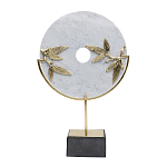 Декоративный арт-объект из мрамора Marble Ring варинант исполнения - 1 | Loft Concept в Перми