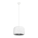 Подвесной светильник с цилиндрическим фактурным абажуром Sergey Makhno варинант исполнения - 9 | Loft Concept в Перми