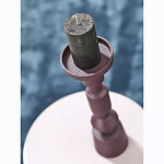 Подсвечник фигурный сливовый Bright Accent 35 см варинант исполнения - 5 | Loft Concept в Перми