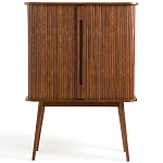 Буфет с двумя раздвижными дверцами Toinette Brown Wooden Cupboard варинант исполнения - 2 | Loft Concept в Перми