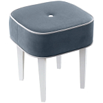 Квадратный мягкий пуф на белых ножках Winton Pouf Square варинант исполнения - 17 | Loft Concept в Перми