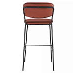 Стул барный с широкой полукруглой спинкой Chair Smooth Shapes варинант исполнения - 3 | Loft Concept в Перми