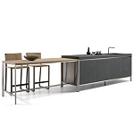 Летняя кухня из камня HELIOS Dada Engenereed Kitchen варинант исполнения - 14 | Loft Concept в Перми