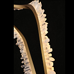 Подвесной светильник с декоративными элементами в виде кристаллов Smooth Shine варинант исполнения - 4 | Loft Concept в Перми