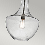 Подвесной светильник прозрачный стеклянный органической формы Kichler варинант исполнения - 5 | Loft Concept в Перми