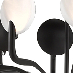 Люстра с плафонами в виде черно-белых дисков Ideal Shade Combination варинант исполнения - 1 | Loft Concept в Перми