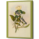 Постер на холсте с изображением птиц Blooming Birds Poster варинант исполнения - 10 | Loft Concept в Перми