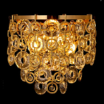 Бра с подвесками в форме колец Galaxy of Light варинант исполнения - 1 | Loft Concept в Перми