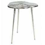 Металлический кофейный столик Puddle Silver варинант исполнения - 1 | Loft Concept в Перми