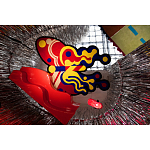 Дизайнерский ковер в виде бабочки Poltronova Tappeto Farfalla Rug варинант исполнения - 11 | Loft Concept в Перми