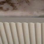 Тумба под телевизор серая с мраморной столешницей Uniqueness Marble варинант исполнения - 4 | Loft Concept в Перми