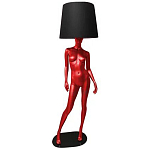 Лампа MANNEQUIN LAMP с абажуром изгибы тела варинант исполнения - 2 | Loft Concept в Перми