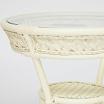 Комплект террасный из ротанга Eloise белый варинант исполнения - 7 | Loft Concept в Перми