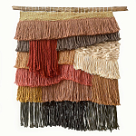 Текстильное Панно с бахромой варинант исполнения - 4 | Loft Concept в Перми