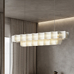 Люстра горизонтальная двухъярусная Chandelier Constant варинант исполнения - 2 | Loft Concept в Перми