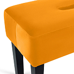 Мягкий  пуф на черных ножках Winton Pouf варинант исполнения - 20 | Loft Concept в Перми