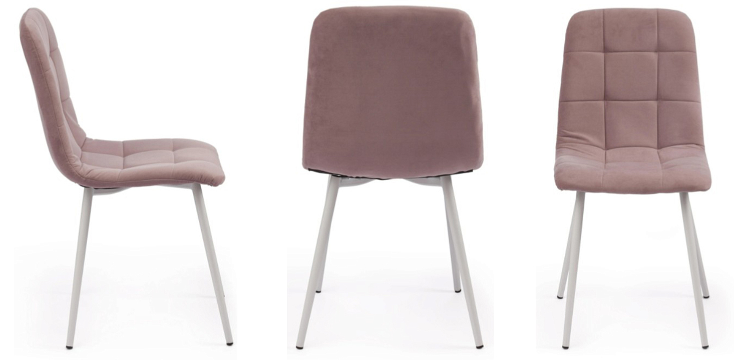 Стул Nancy Velour Smoky Rose Chair Стул Nancy Velour Smoky Rose Chair - Loft-Concept в Перми