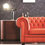 Дизайнерский комод овальной формы с белой столешницей и 4-мя ящиками Gioli варинант исполнения - 3 | Loft Concept в Перми