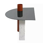 Дизайнерский журнальный стол с рельефным основанием Dutynor варинант исполнения - 1 | Loft Concept в Перми