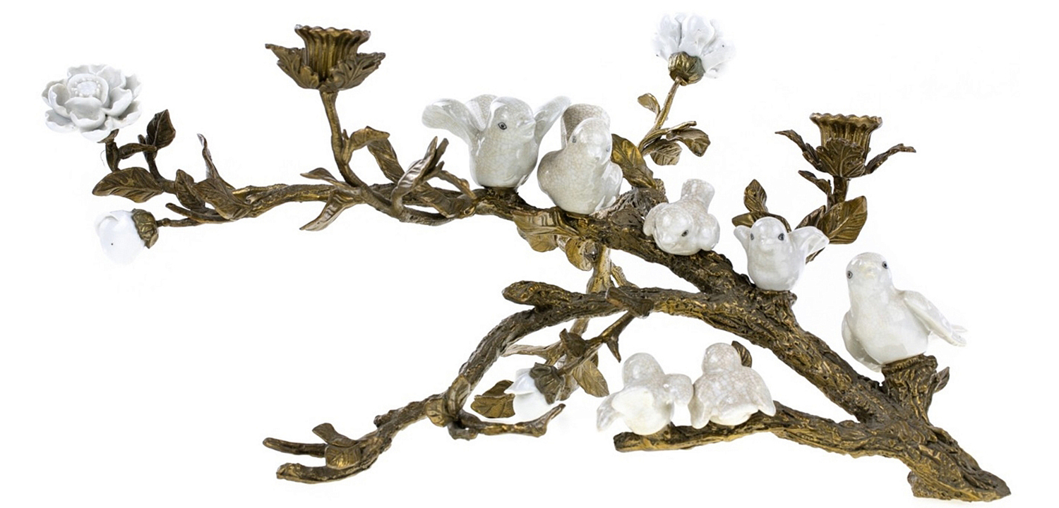 Подсвечник Bronze Branch Candlestick Подсвечник Bronze Branch Candlestick - Loft-Concept в Перми