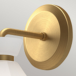 Бра с белым конусным плафоном из стекла Alora Mood варинант исполнения - 6 | Loft Concept в Перми