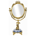 Настольное зеркало в бронзовой рамке Eden Garden варинант исполнения - 1 | Loft Concept в Перми