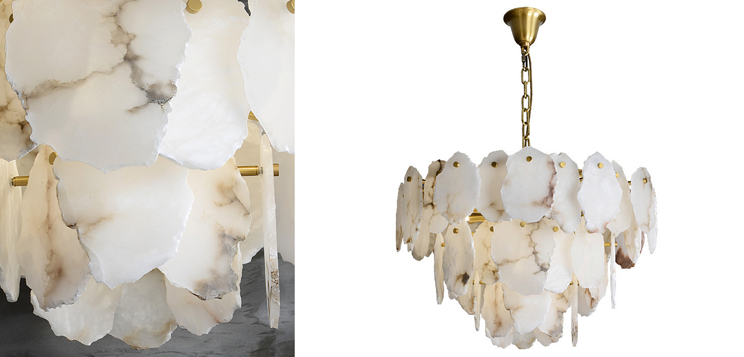 Люстра Lucretia Marble Tiered Chandelier Люстра Lucretia Marble Tiered Chandelier - Loft-Concept в Перми