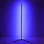 Торшер черного цвета на угловом основании Arteriors варинант исполнения - 5 | Loft Concept в Перми