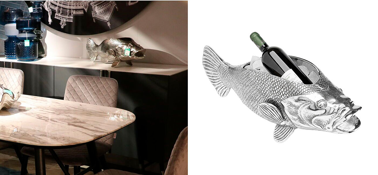 Чаша серебряная Рыбка Silver Fish Чаша серебряная Рыбка Silver Fish - Loft-Concept в Перми