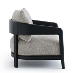 Кресло с каркасом из массива ясеня Deniaud Ash Grey Armchair варинант исполнения - 9 | Loft Concept в Перми