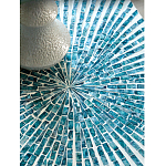 Приставной столик с инкрустацией раковинами устриц Bone Inlay варинант исполнения - 3 | Loft Concept в Перми