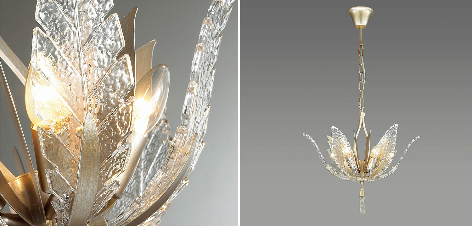 Люстра Glass Petals Chandelier 50 Люстра Glass Petals Chandelier 50 - Loft-Concept в Перми