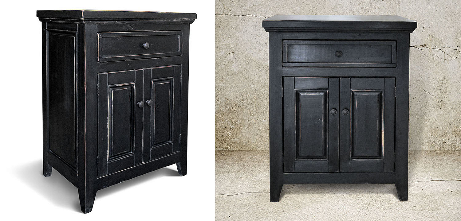 Комод в стиле прованс Geronimo Provence HARMONIE Weathered Charcoal Черный Комод в стиле прованс Geronimo Provence HARMONIE Weathered Charcoal Черный - Loft-Concept в Перми