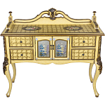 Комод деревянный Illustration of flowers варинант исполнения - 1 | Loft Concept в Перми