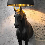 Horse Statue Floor Lamp Большой светильник Черная Лошадь варинант исполнения - 2 | Loft Concept в Перми
