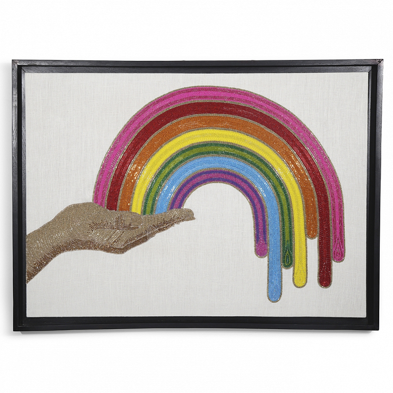 Панно Jonathan Adler RAINBOW BEADED WALL ART Мульти в Перми | Loft Concept 