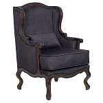 Кресло George Grand Armchair black velour варинант исполнения - 1 | Loft Concept в Перми