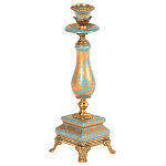 Подсвечник из фарфора с бронзовыми элементами Eden Garden варинант исполнения - 1 | Loft Concept в Перми