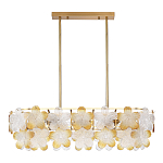 Люстра овальная с цветочными мотивами Light Floral Glow варинант исполнения - 3 | Loft Concept в Перми