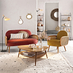 Зеркало из ротанга и сизаля WICKER MIRROR 100 варинант исполнения - 4 | Loft Concept в Перми