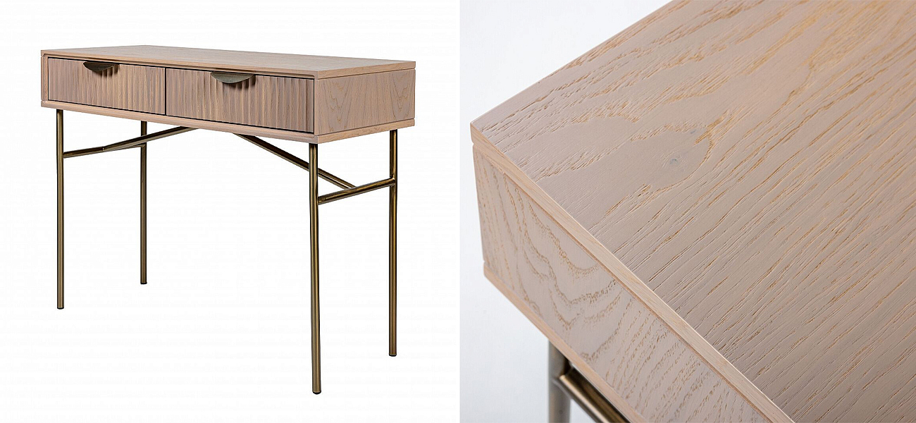 Консоль Antique Order Бежевый Шпон Дуба Консоль Antique Order Бежевый Шпон Дуба - Loft-Concept в Перми