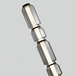 Торшер с дымчатым плафоном Jarrty варинант исполнения - 2 | Loft Concept в Перми