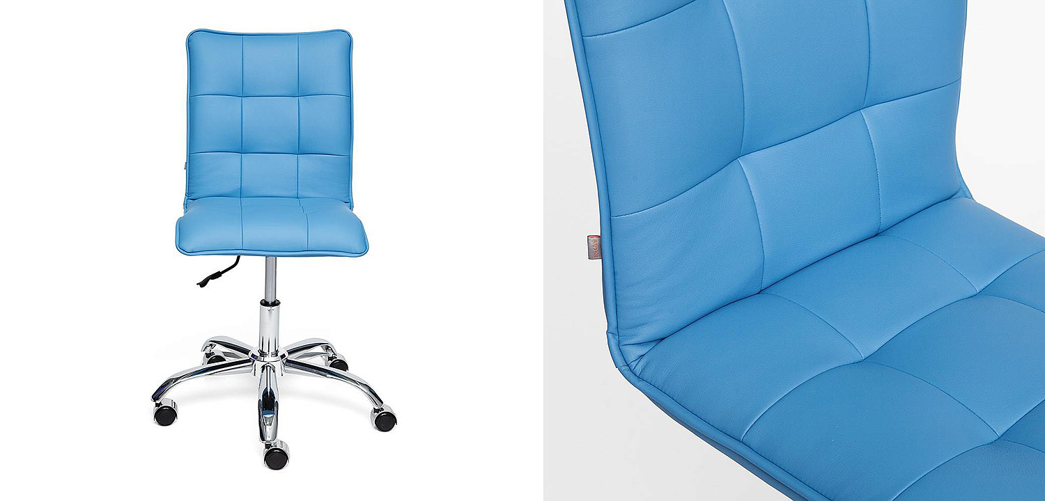 Кресло Deborah eco-leather light blue Кресло Deborah eco-leather light blue - Loft-Concept в Перми