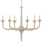 Люстра из дерева в форме подсвечника Coastal Aesthetics варинант исполнения - 1 | Loft Concept в Перми